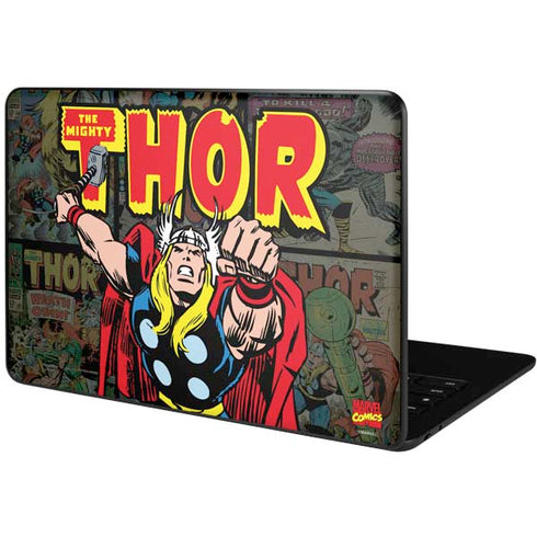 Marvel Classic Comics The Mighty Thor Vintage Google Pixelbook Go Skin